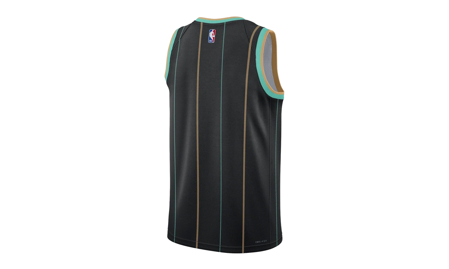 NBA Charlotte Hornets City Swingman Jersey 2022-23 "Black" DO9621 010