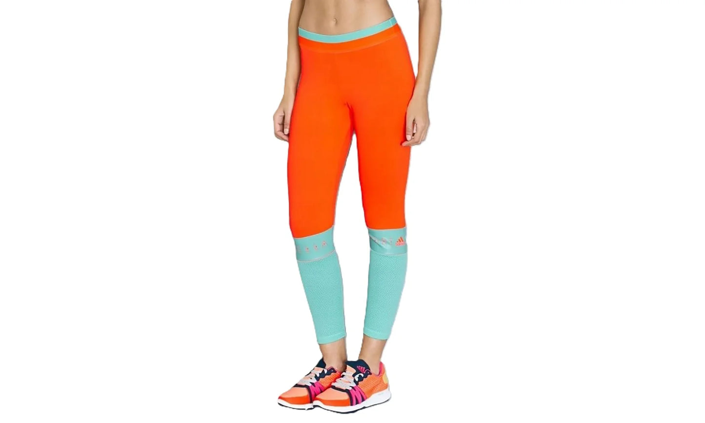Stell Mccartney Long Mesh Tight WMNS "Orange Aqua Green" AP7273