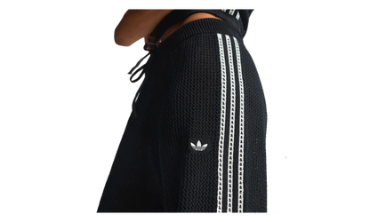 Knitted Crochet Firebird Track Pants WMNS "Black" KC6494