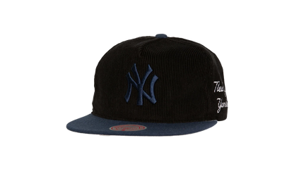 MLB Double Cord Deadstock Snapback Cap "New York Yankees - Black" HM10166 NYYBLCK