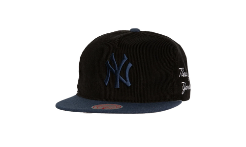 MLB Double Cord Deadstock Snapback Cap "New York Yankees - Black" HM10166 NYYBLCK