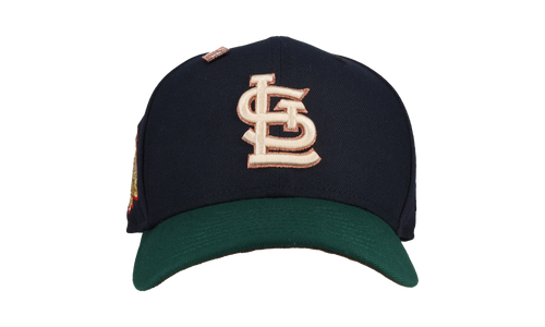 59FIFTY St Louis Cardinals 2006 World Series Fitted Hat "Two-Tone Navy / Green" NE383