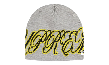 New Era Cursive Beanie "SS26 - Grey" SU27256