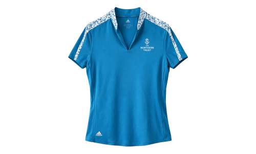 Novelty Sleeveless Polo WMNS "Glow Blue" EI7529