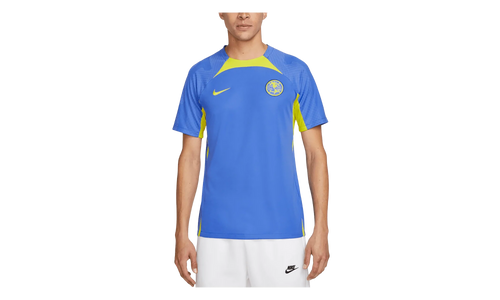Club America 2022-23 Short Sleeve Strike Top "Blue / Yellow" DM2624 432