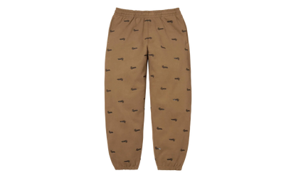 Repeat Script Sweatpants "FW25 - Dark Khaki" SU26979