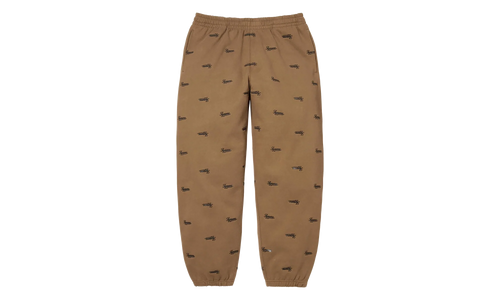 Repeat Script Sweatpants "FW25 - Dark Khaki" SU26979