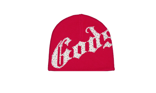 OG Logo Studded Beanie "Red / White" E9AMMHWW