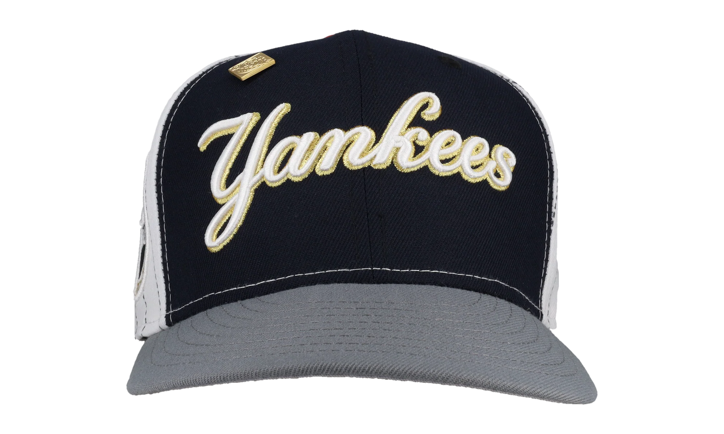 59FIFTY New York Yankees 1962 Fitted Hat "Pinstripe Pinwheel - Black / Grey" 123451297540
