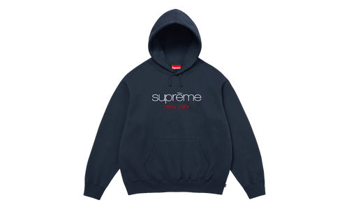Classic Logo Hooded Sweatshirt "SS26 - Navy" SU27103