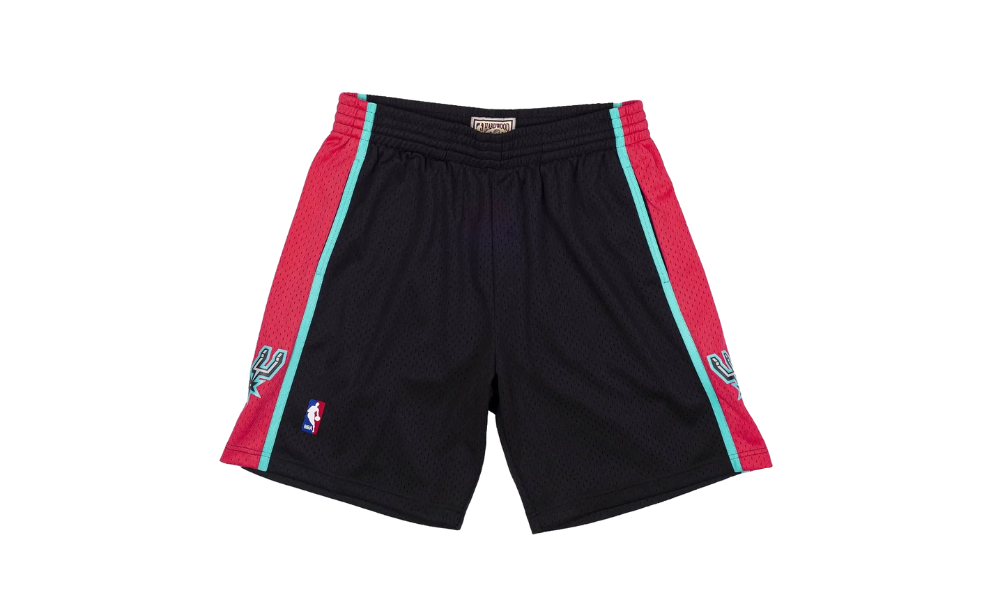 NBA Reload Swingman Shorts "1998 San Antonio Spurs - Black" SMSHCP19307 SASBLCK98
