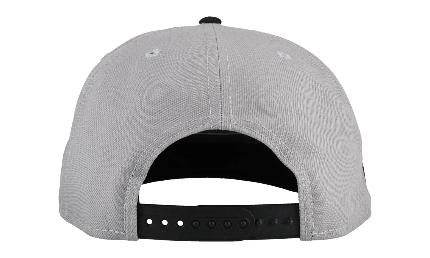 9FIFTY Chicago White Sox 2005 World Series A Frame Snapback Hat "Grey / Black" NE95