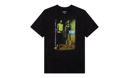 Air Jordan Retro 3 Graphic "Do You Know" T-Shirt "Black" DD5253 010