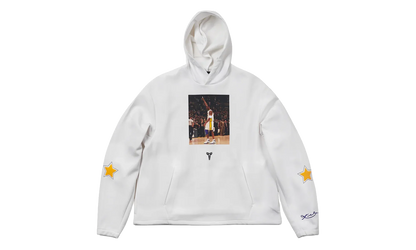 Kobe Bryant 81 Fleece Hoodie "White / Black" IO9561 100