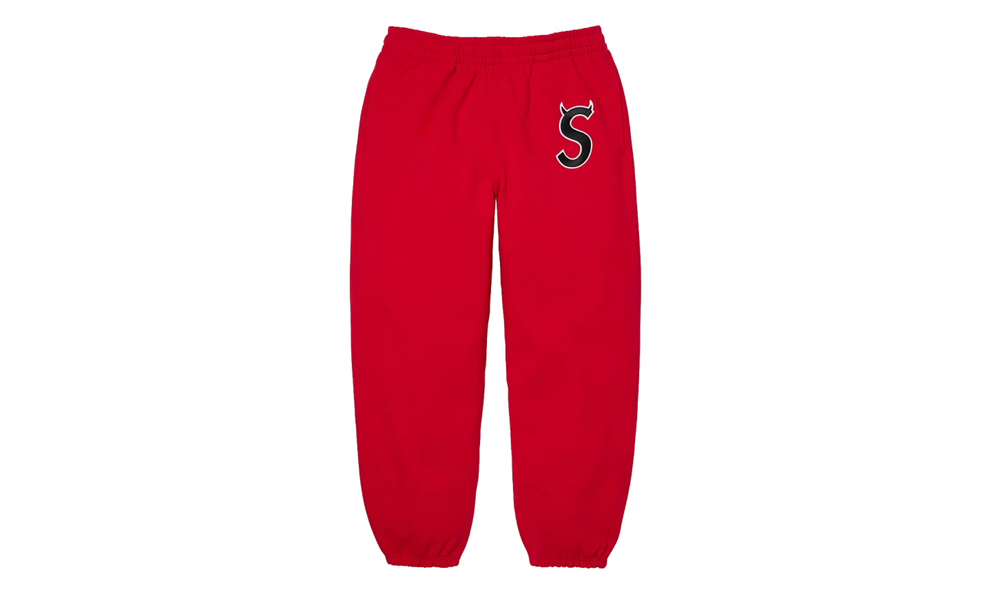 Devil S Logo Sweatpant "SS26 - Red" SU27319