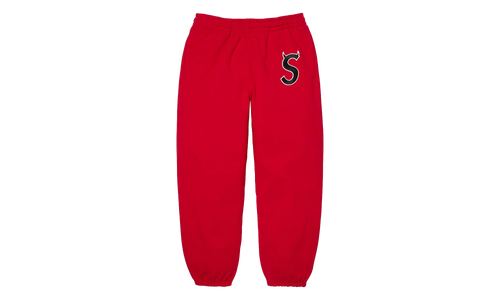 Devil S Logo Sweatpant "SS26 - Red" SU27319