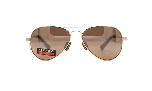 Getaway Sunglasses "Tuned Road - Gloss Gold / Dark Crystal Brown" 8650118 942024