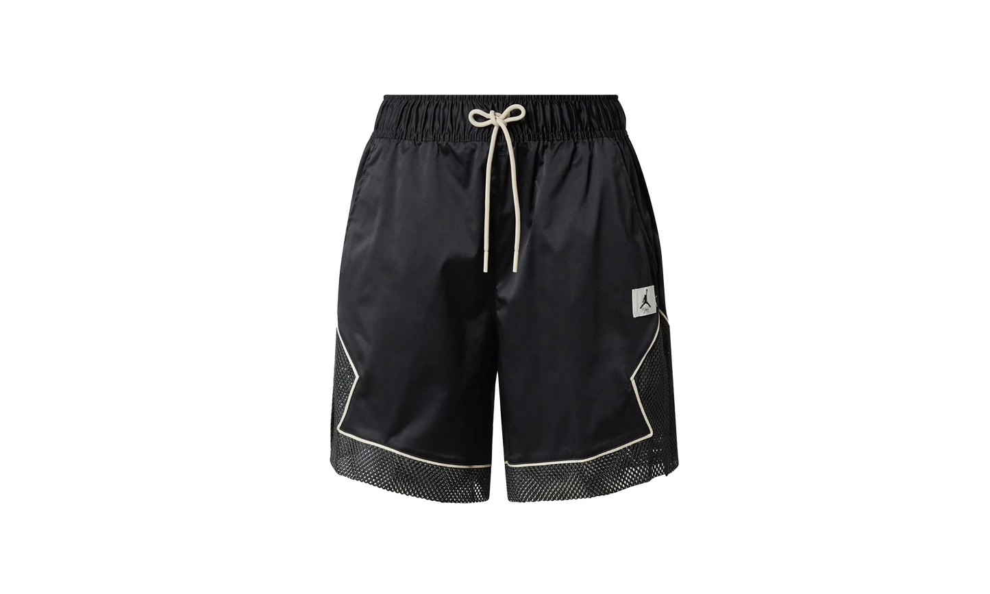 Jordan Essentials Diamond Shorts WMNS "Black - Dark Smoke Grey" DO5041 010