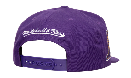 NBA Double Up Snapback Cap "Los Angeles Lakers - Purple" HS9643 LALPURP