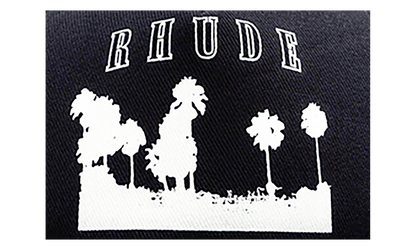 Thousand Palms Trucker Hat "Black / White" FW25HA010123028