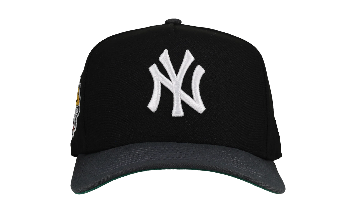 9FIFTY New York Yankees 1999 World Series A Frame Snapback Hat "Black / Graphite" NE261