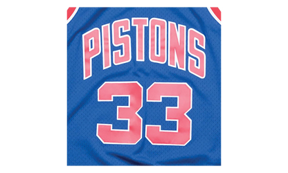 Detroit Pistons Grant Hill Swingman Jersey "1995 - 96 Road" 021EB1AA