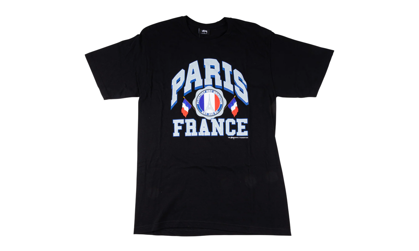 Paris France Tee "Black" STUS311