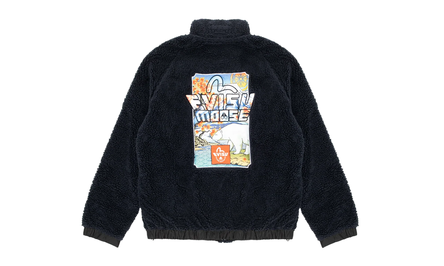 Fleece Jacket "Evisu - Navy" M35MS680EV 833