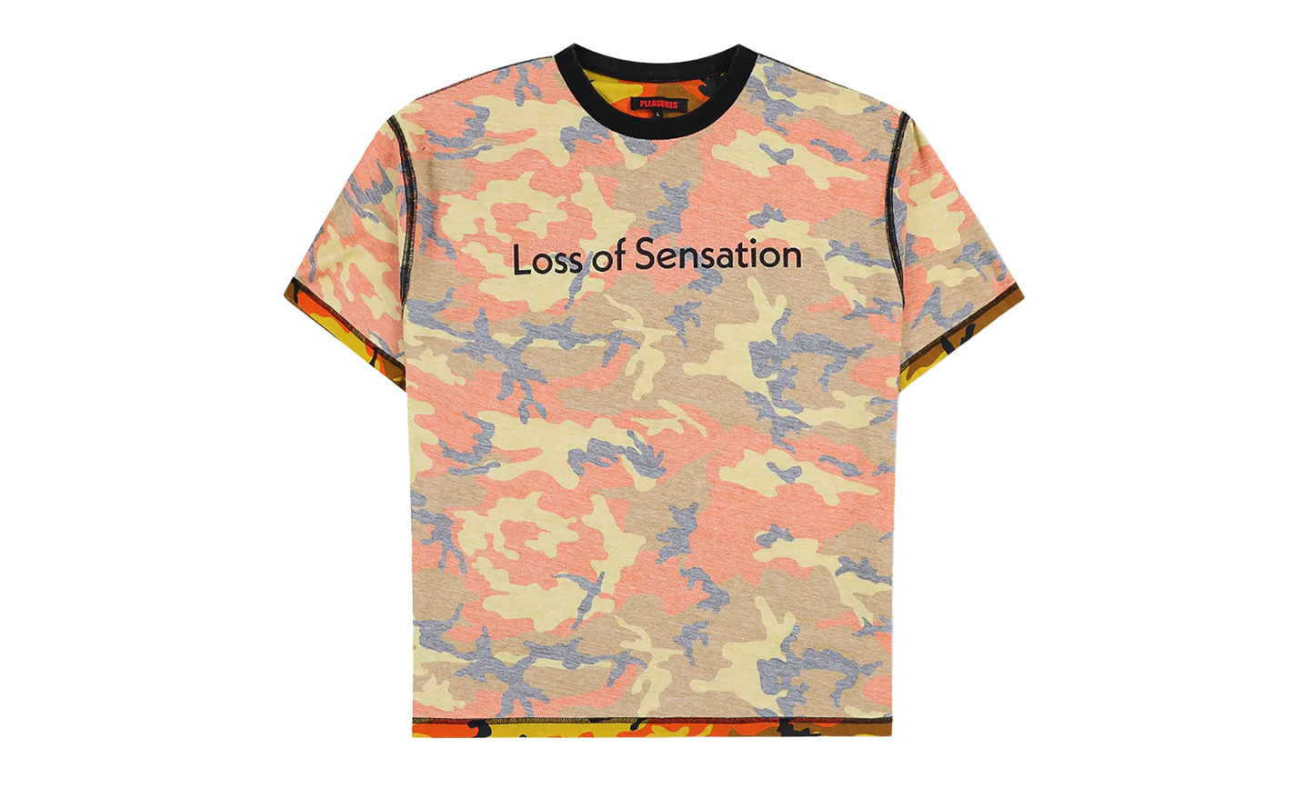 Sensation SS Camo Reversible Tee "Orange" P26SP024-ORG
