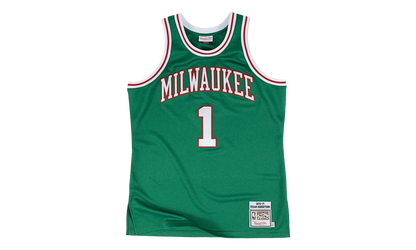 NBA Oscar Robertson Swingman Jersey "1970-71 Milwaukee Bucks - Green" MN1970 71ORMBSJ