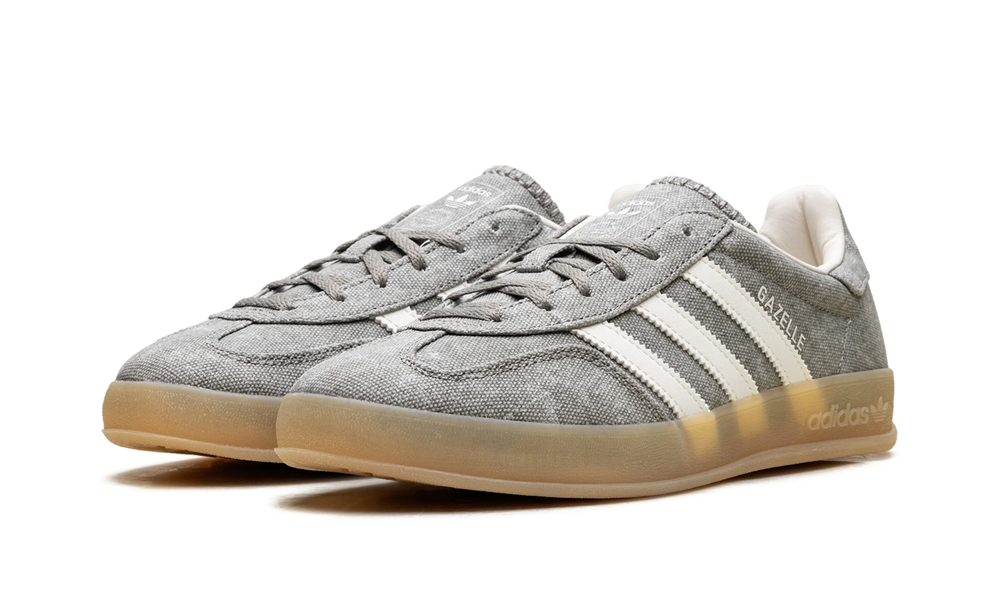 Gazelle Indoor WMNS "Silver Pebble Off White Canvas" IH7033