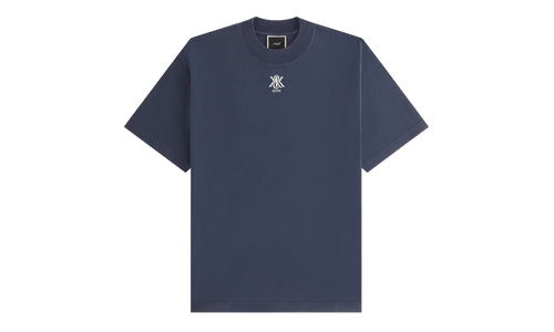 Mockneck Vintage Sueded Tee WMNS "Dark Blue" KITH126