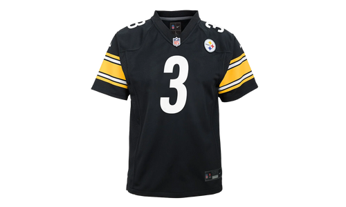 Russell Wilson #3 Replica Carbon Jersey GS "Black / Yellow" 9Z1B7F1P9 STEWR