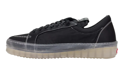 V1-Lo Sneakers "Black / Translucent" V1_LO_BLK_CLR