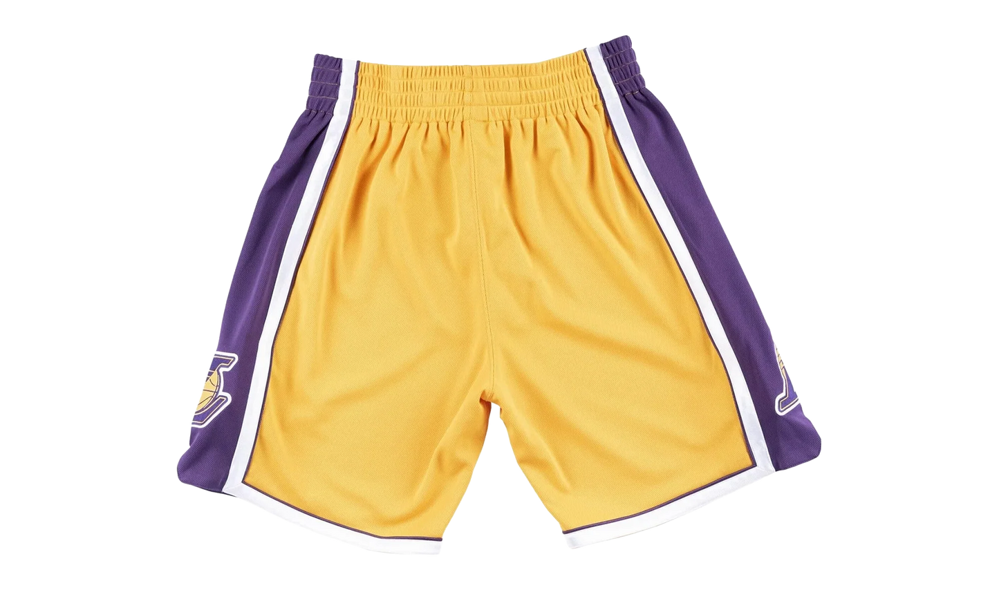 NBA Swingman Basketball Shorts "2009-10 Los Angeles Lakers - Gold" LALLTGD09