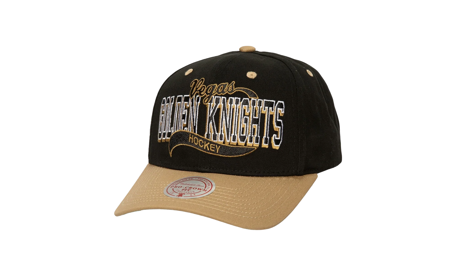 NHL Block Sweep Pro Snapback Cap "Vegas Golden Knights - Black" HP8957 VGKBLCK