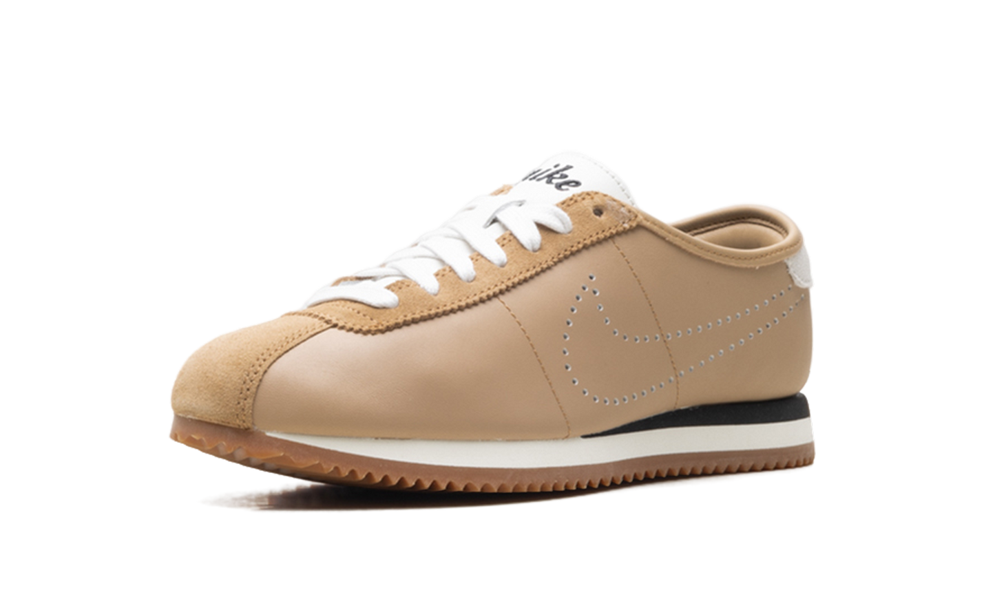 Cortez Leather WMNS"Perforated Swoosh - Pale Shale" HQ1841 200