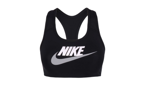 Dri-fit Swoosh Medium-support Graphic Sports Bra"Black/White" DM0579 010
