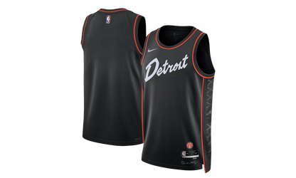 NBA City Swingman Jersey "2023-24 Detroit Pistons -Black" DX8531 010