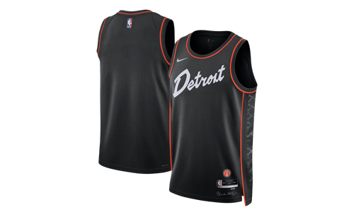 NBA City Swingman Jersey "2023-24 Detroit Pistons -Black" DX8531 010