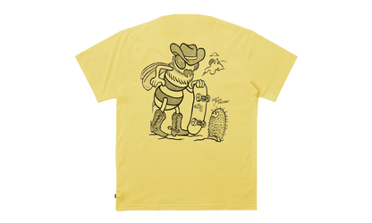 SB Max90 Skate T-Shirt "Soft Yellow" HV1306 722