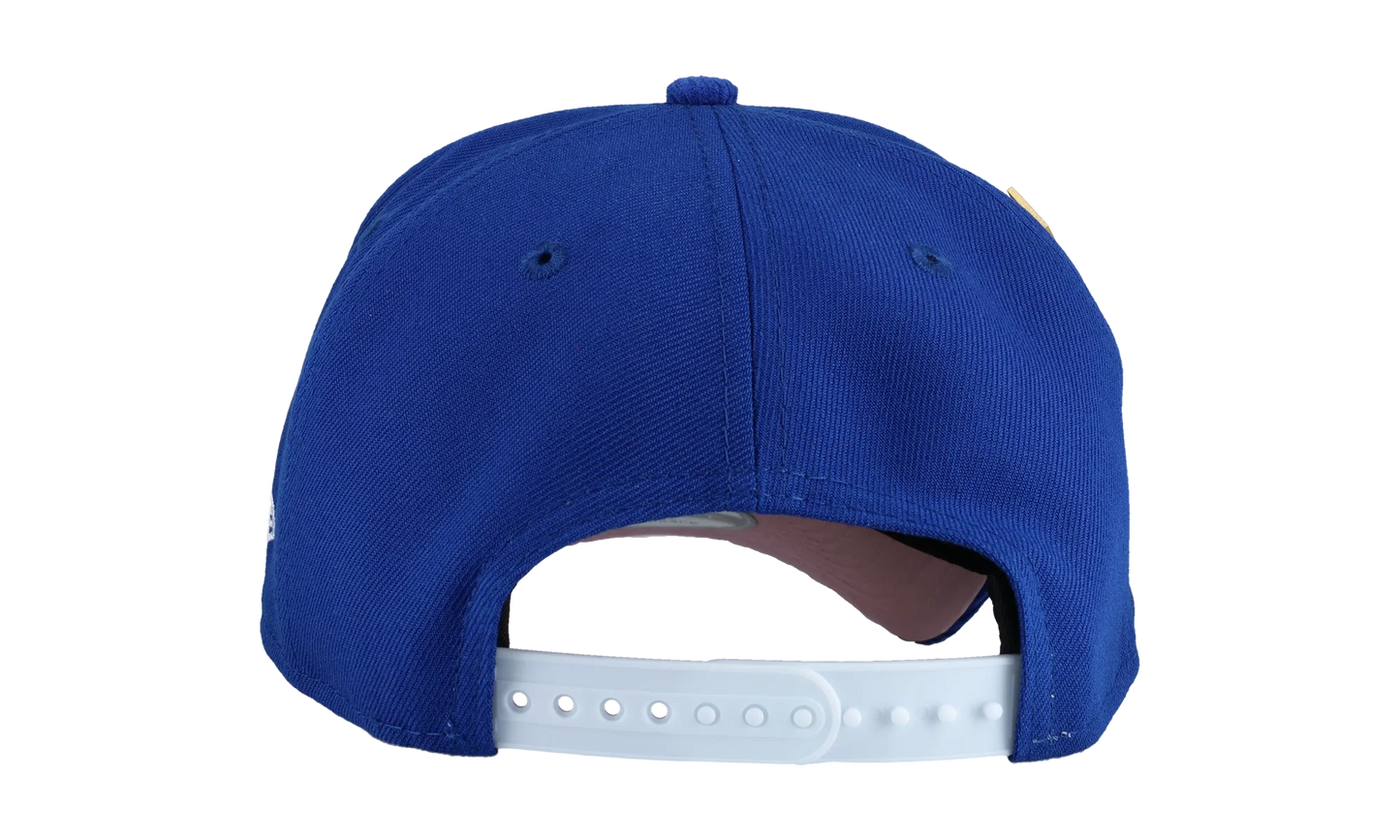 9FIFTY Los Angeles Dodgers Tokyo Series A Frame Snapback Hat "Royal Blue - Corduroy Visor" NE161