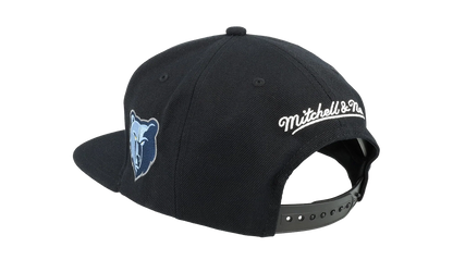NBA Team Script 2.0 Snapback Cap "Memphis Grizzlies - Black" HHSS3280 MGRYYPPPBLCK