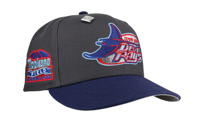 59FIFTY Tampa Bay Rays Tropicana Field Fitted Hat "Graphite / Navy" NE390
