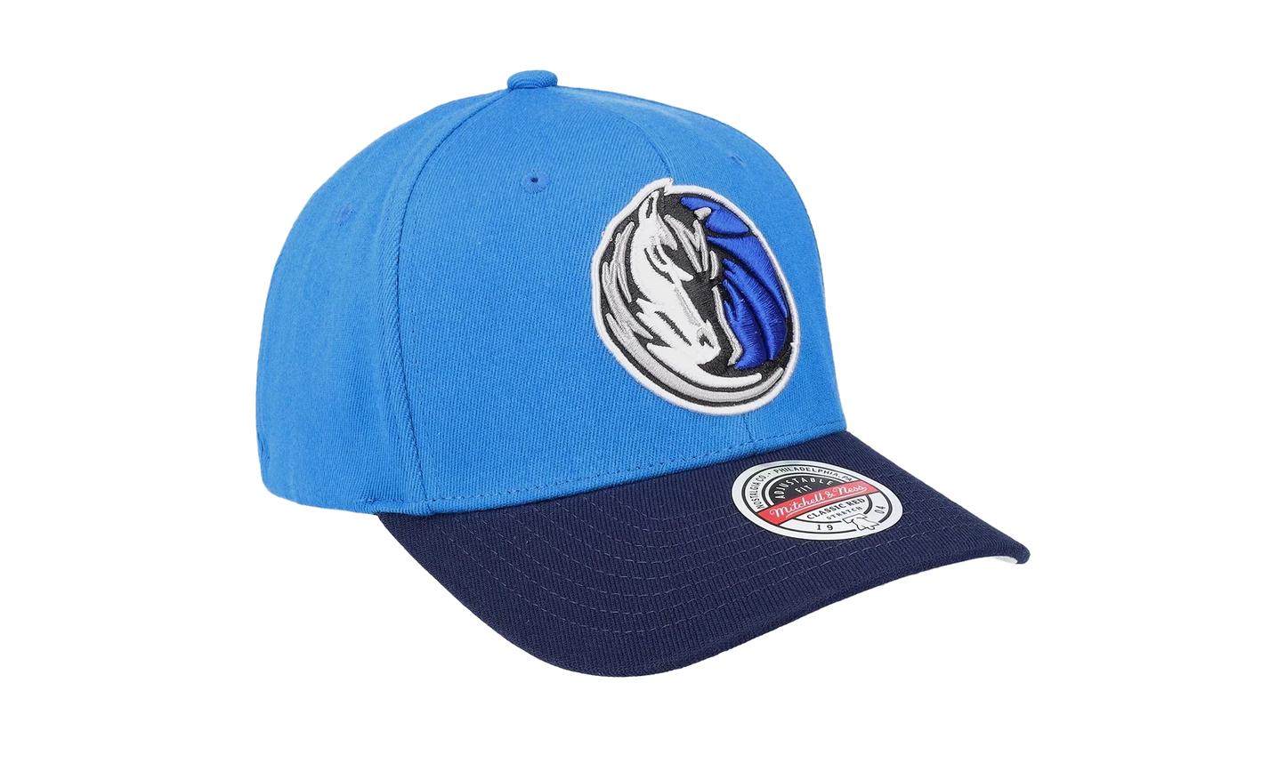 NBA Team 2 Tone 2.0 Stretch Snapback Cap "Dallas Mavericks - Royal / Navy" HHSS3265 DMAYYPPPRYNY
