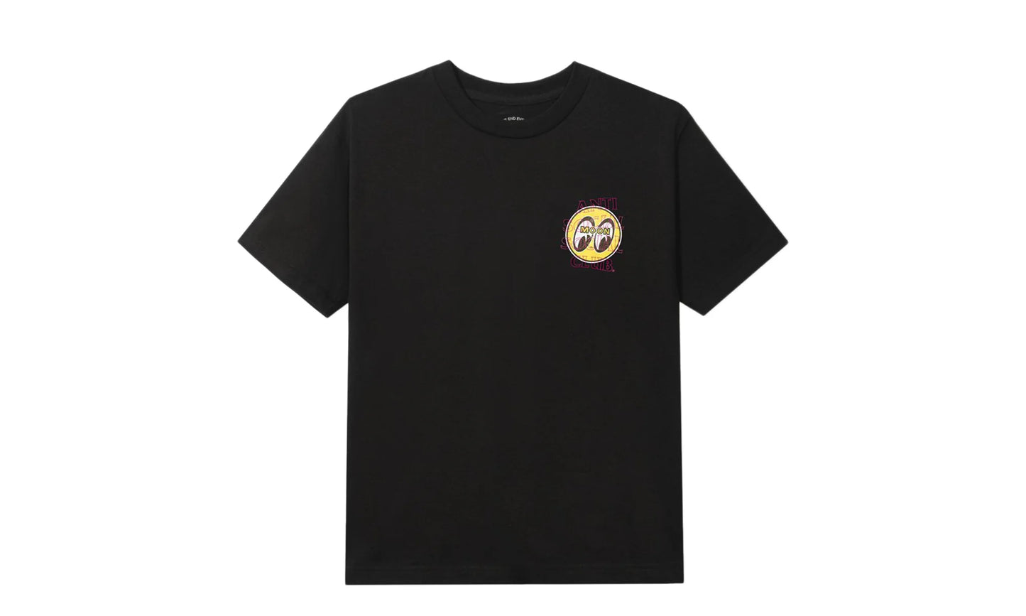 ASSC X Mooneyes Glitter Crossfire Tee "Black" ASSCFW21 051