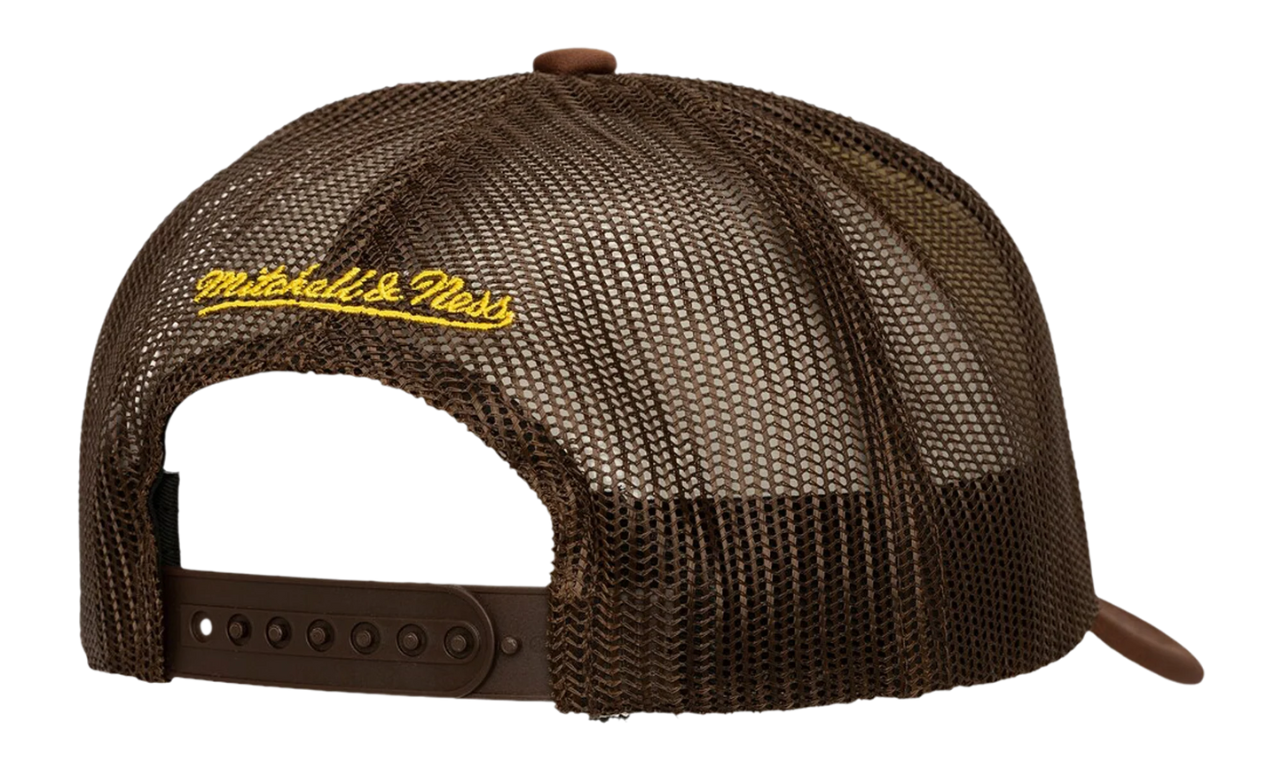 MLB Cooperstown Vintage Block Trucker Cap "San Diego Padres - Cream" HT12148 SDPCREA