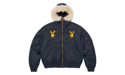Playboy® Hooded MA-1 "SS26 - Navy" SU27111