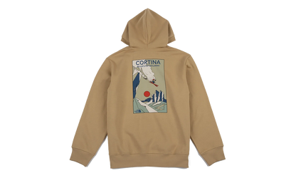 Mountain Celebration Relaxed Hoodie "Khaki Stone" NF0A8GB9LK5