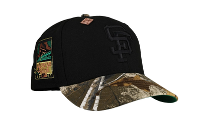 59FIFTY San Francisco Giants 2007 All Star Game Fitted Hat "Real Tree Blackout" NE364